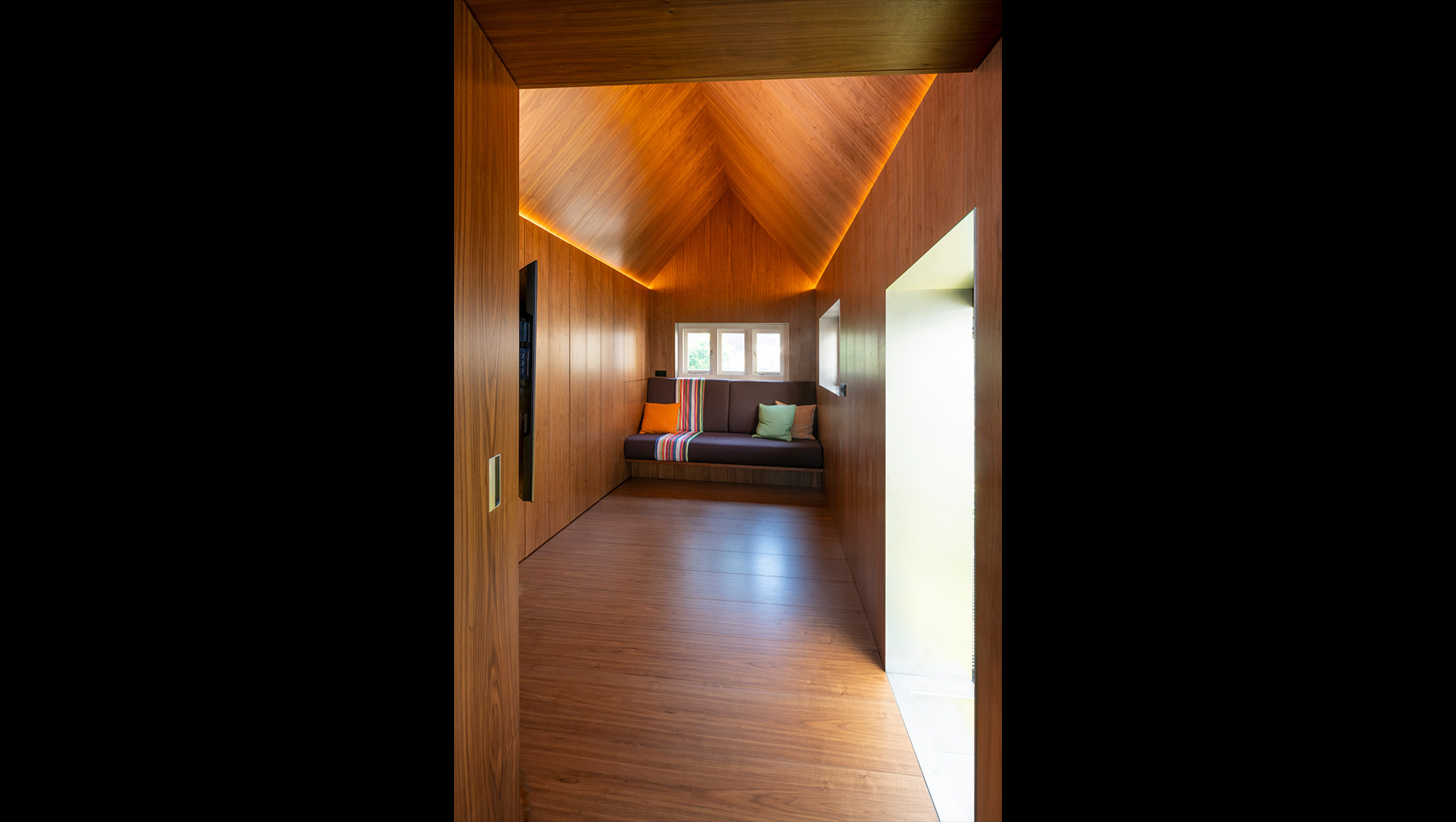 Houten kamer